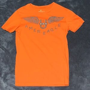Orange American Eagle T-shirt. Size XS